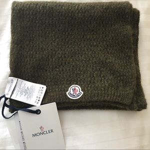 Moncler Sciarpa Scarf - Alpaca/Nylon/Wool